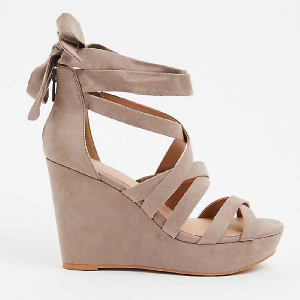 Torrid ankle wrap wedges
